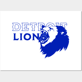 DETROIT LIONS Posters and Art